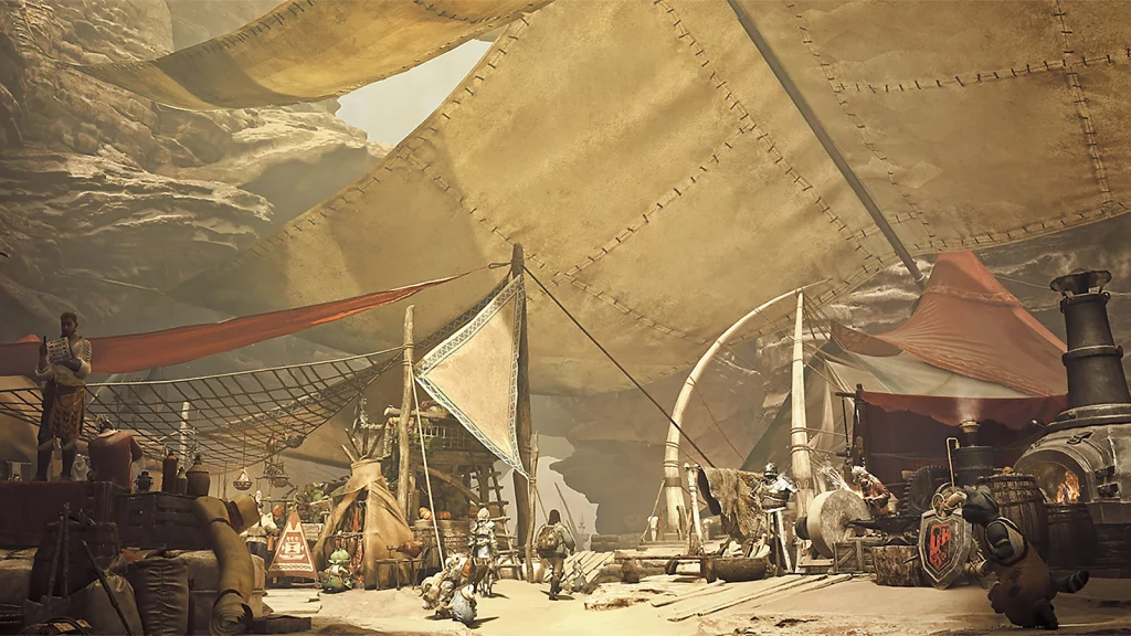 پایگاه های بازی Monster Hunter Wilds
