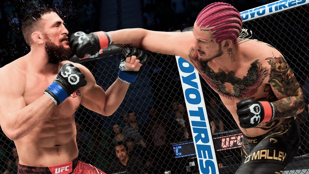مبارزات در بازی UFC 5