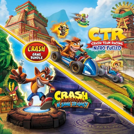اکانت قانونی بازی Crash Bandicoot Bundle - N. Sane Trilogy + CTR