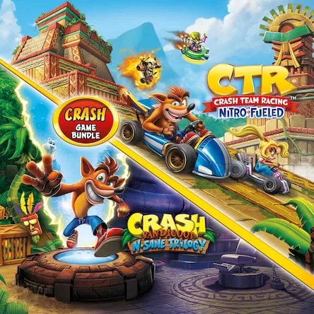 اکانت قانونی بازی Crash Bandicoot Bundle - N. Sane Trilogy + CTR