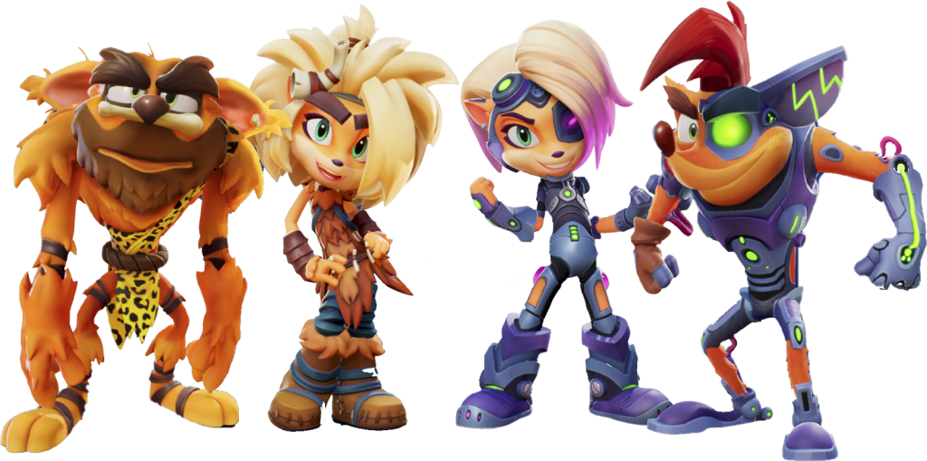 اسکین های Crash Bandicoot 4 Its About Time