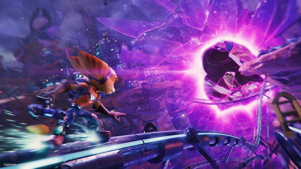قدرت ssd در Ratchet & Clank