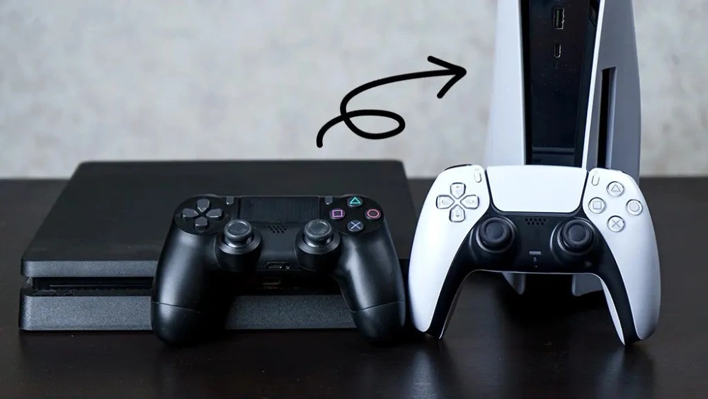انتقال بازی PS4 به PS5